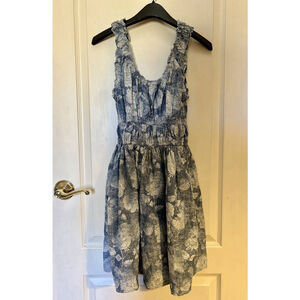 American Eagle Easy Cinched-Waist Mini Dress XS - Pockets - Stretchy/Comfortable